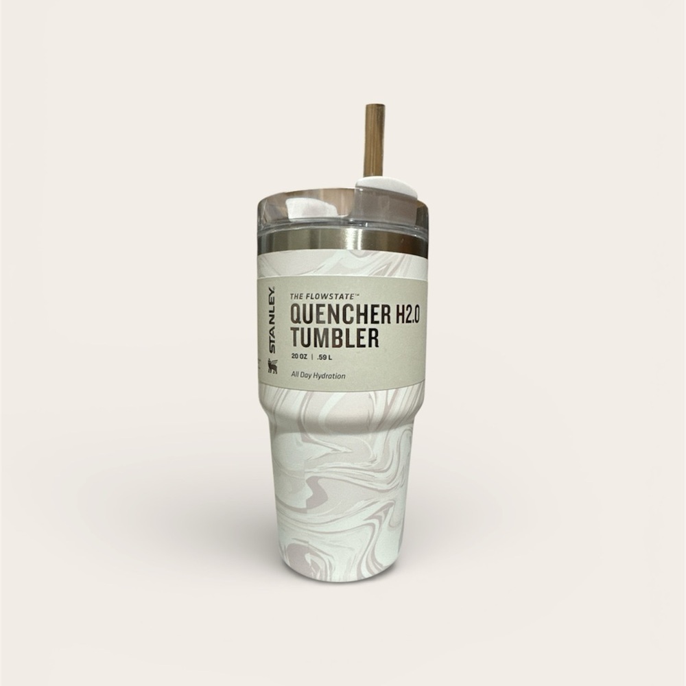 Stanley Rose Quartz Swirl 20 oz Tumbler